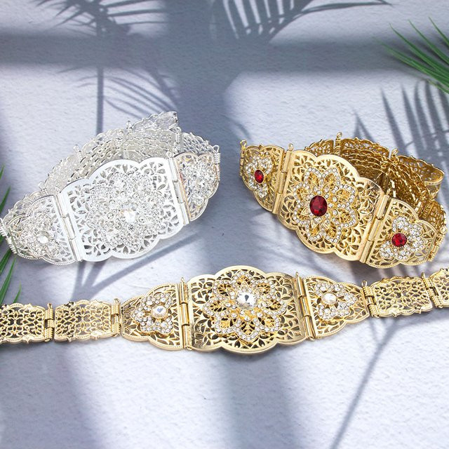 sunspice ms. Taillenkette, Kristall, Gold, Damen - Bild 1