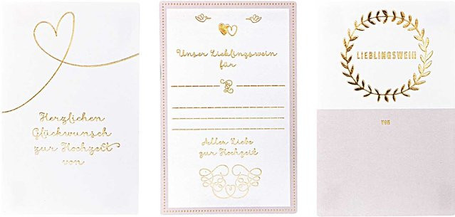 Rico Design Paper Poetry Etiketten für Flaschen, 3 Stück - Bild 1