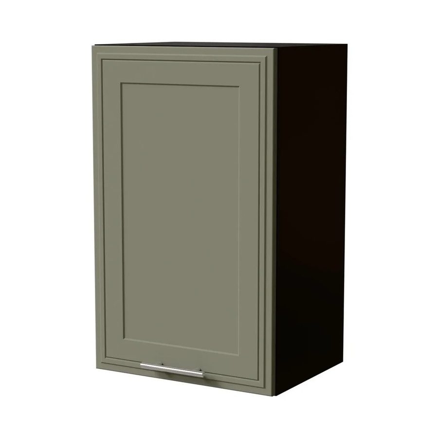 Feldmann-Wohnen Hängeschrank Salo in Schwarz und Reed Green Matt mit Kassettenoptik, B/T/H: 45 x 32,5 x 72 cm - Bild 2