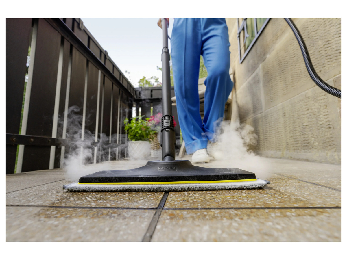 Kärcher Power Bodentuchset EasyFix in Weiß, Grau und Schwarz - Bild 2