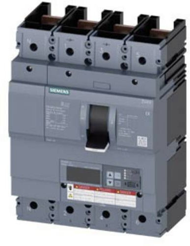 Siemens 3VA6440-6KL41-2AA0 Leistungsschalter in Grau mit einem Einstellbereich von 160 - 400A und einer maximalen Schaltspannung von 600 V/AC - Bild 1