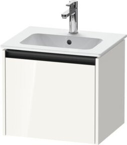 Duravit Waschtischunterschrank Ketho.2, Wandhängend, Weiß Hochglanz, B: 51 cm, T: 42 cm, H: 44 cm - Bild 1