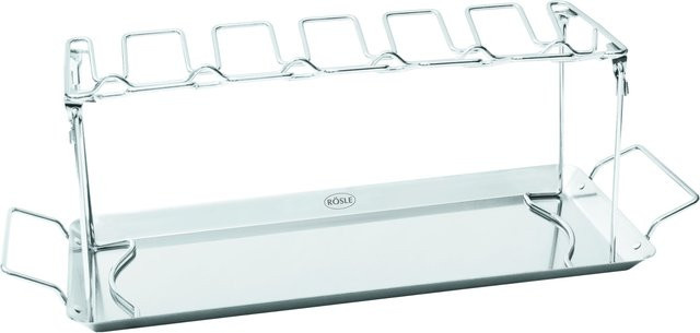 Rösle Hähnchenrack in Silber - Bild 1