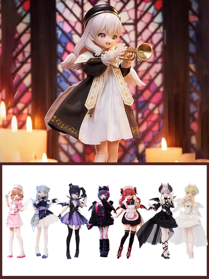 XiDonDon Neo Eden Mjd Puppe Blind Box, Light Nightmare Twin Serie, Bewegliche Gelenkpuppe, Anime-Figur - Bild 6