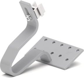 Schletter Solar Dachhaken Rapid2+Pro Max HSL 101005-024 aus verzinktem Edelstahl in Grau - Bild 1