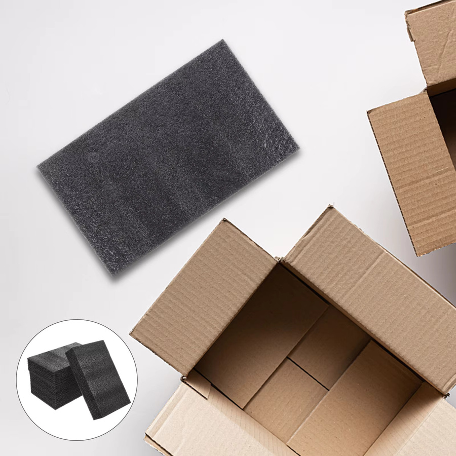 4 Stück Schaumstoff Verpackungseinsatz in Schwarz für Werkzeugkästen und Express-Versand - Bild 2