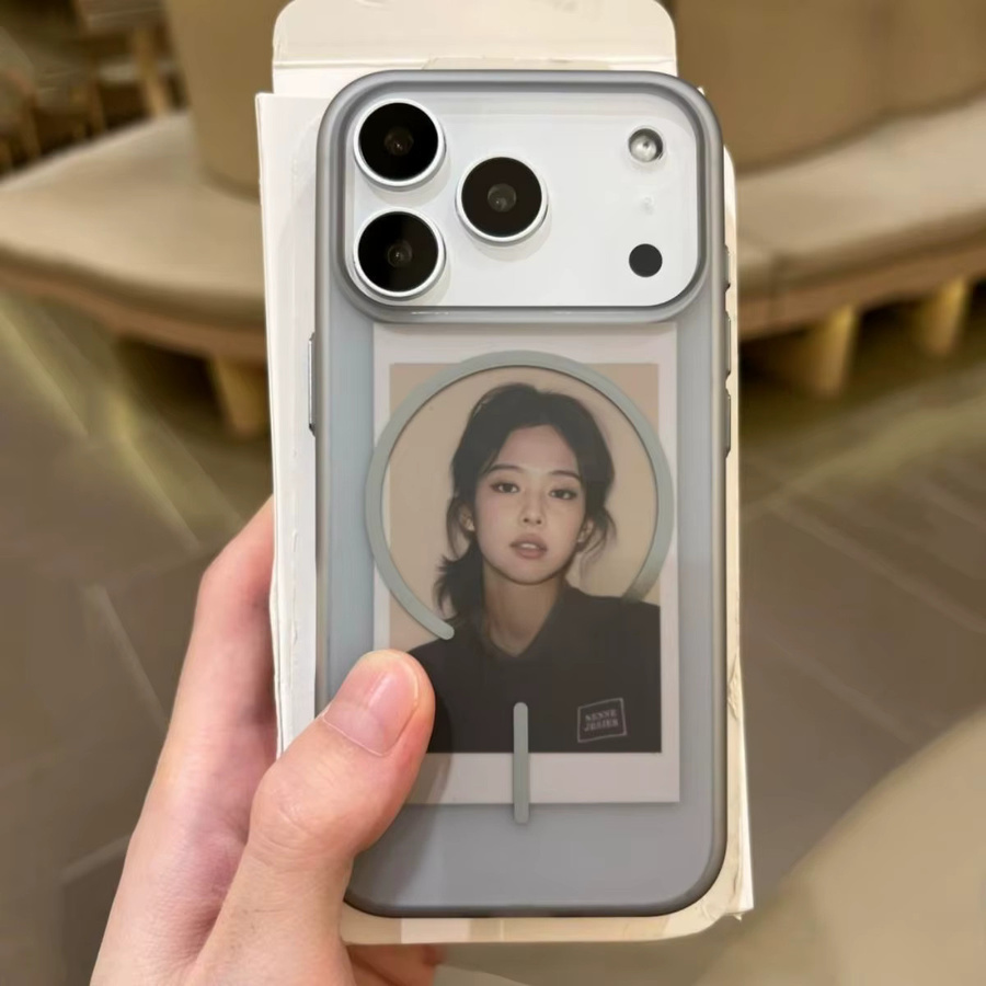 Stoßfeste magnetische iPhone Hülle mit MagSafe Wireless Charging Support, matt und transparent, passend für iPhone 17, 16, 15, 14, 13, 12 Pro Max Plus - Bild 1
