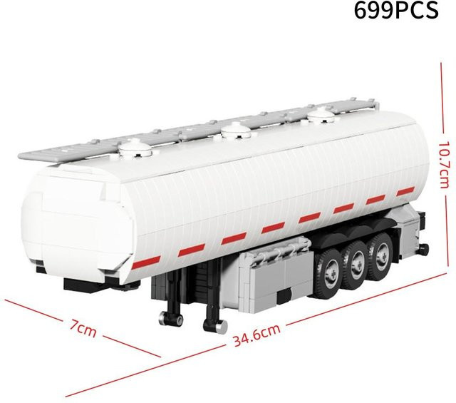 Bai Fen Bai dolls and toys LKW Baustein Tankcontainer Kombinationen, Fahrzeuge, ab 14 Jahren - Bild 1