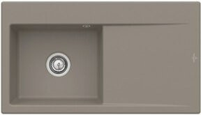 Villeroy & Boch Spüle Subway Style 50 Spülbecken links aus Keramik in Grey - Bild 1
