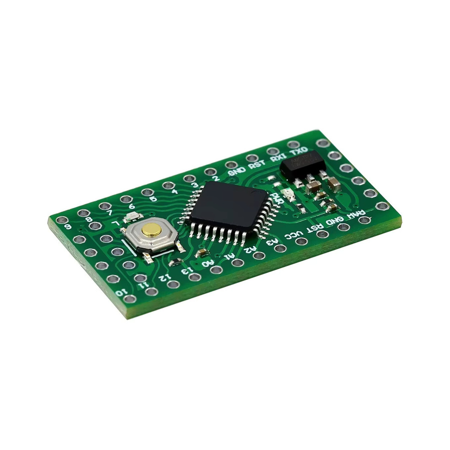 LGT8F328P LQFP32 MiniEVB Ersatz für Pro Mini ATMEGA328P in Grün - Bild 2