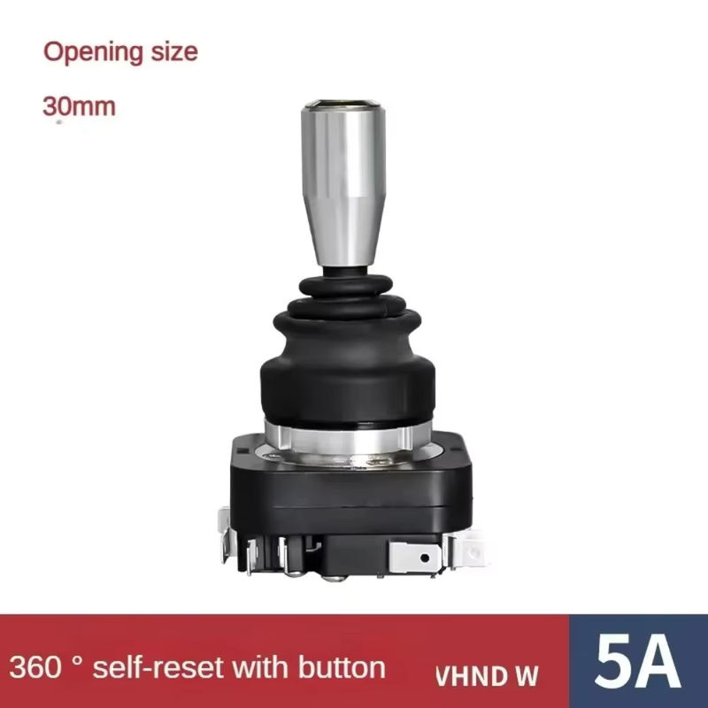 Sweideer 8-Wege-Joystick-Kreuzsteuerschalter als automatischer, selbstrückstellender Monolever-Kippschalter in Schwarz - Bild 4