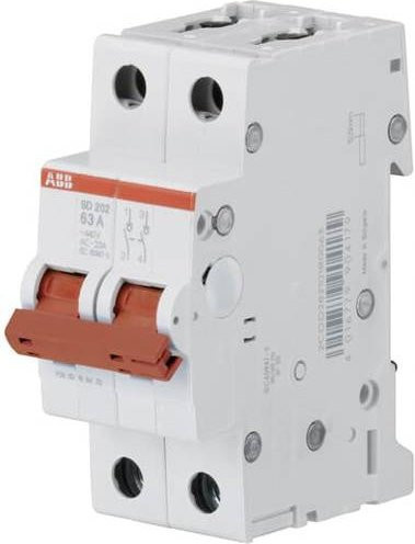 ABB Lasttrennschalter Grau 2polig 25 A 2 Schließer 2CDD282101R0025 - Bild 1