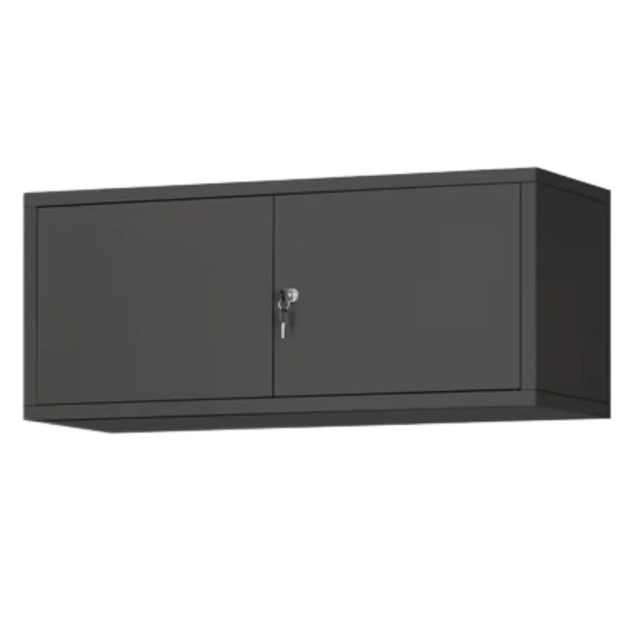 DELUKE Schrankerweiterung aus Stahl in Anthrazit, B/T/H: 90 x 40 x 90 cm - Bild 2