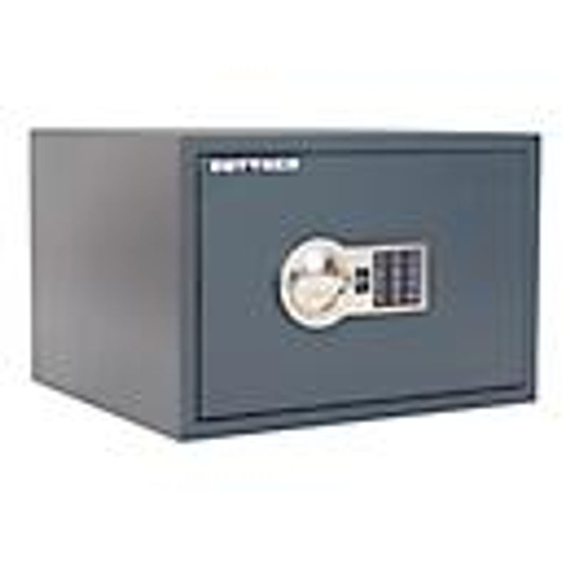 Rottner Tresor Power Safe aus Stahl, anthrazit und schwarz, B: 44,5 cm, H: 30 cm, T: 24 cm - Bild 4