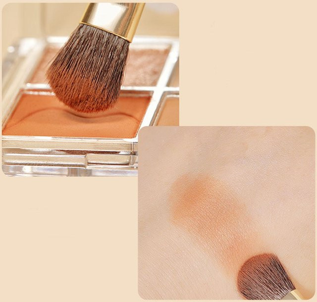 GoolRC Make-up Pinsel Set, 9 Stück, beige - Bild 1