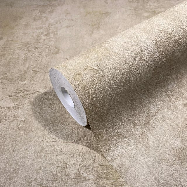 Marburg Vliestapete Modern Abstract in Braun, Gelb und Beige mit Struktur und FSC-Zertifizierung - Bild 1