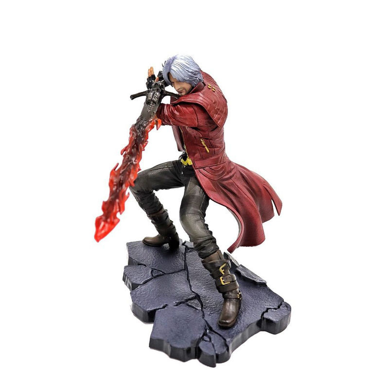Fashnics Devil May Cry Actionfigur Dante und Nero Statue aus Kunststoff, mehrfarbig, Höhe: 25 cm - Bild 2