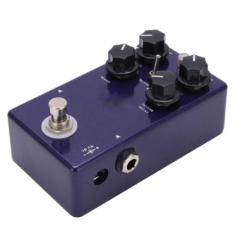 Fishine Sky Reverb Delay 2 in 1 Gitarren-Effektpedal in Blau - Bild 3