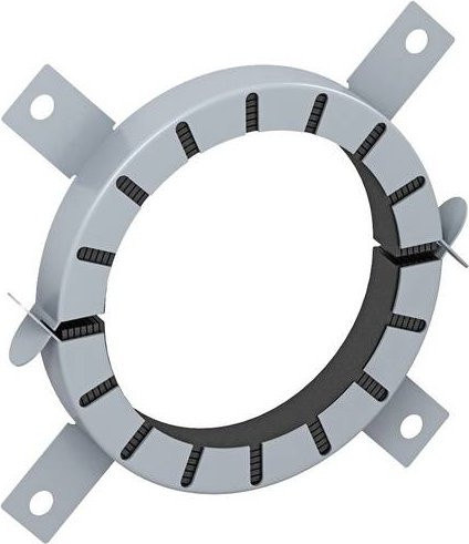 OBO Bettermann TCX-090 Dichtrahmen aus Stahl in Grau - Bild 1