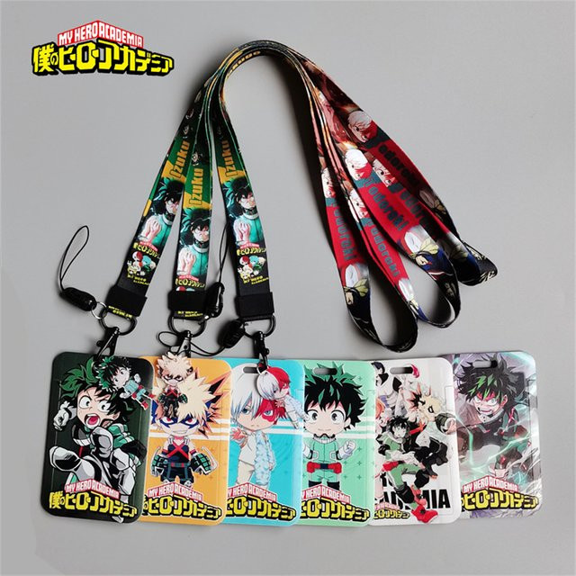 Bandai My Hero Academia Deku All Might Kartenhalter, Handy Lanyard, Clutch - Bild 1