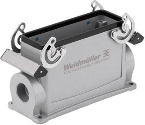 Weidmüller HDC 64D SBU 1M32G 1904350000 Sockelgehäuse aus Edelstahl in Grau - Bild 1
