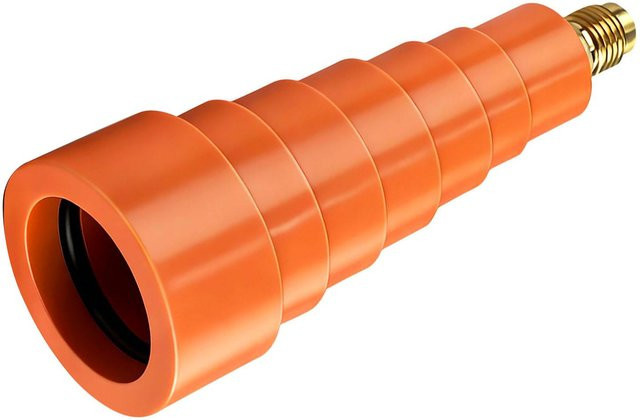 Igeteck Stickstoffspülhaube aus Messing für HVAC-Löten in Orange, passend für 1 Zoll, 3 Zoll, 5 Zoll und 7 Zoll OD - Bild 1