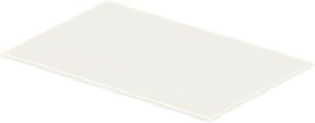 Duravit Glaseinleger DuraSquare aus Sicherheitsglas in Weiß, Breite: 77 cm, Tiefe: 38 cm - Bild 1