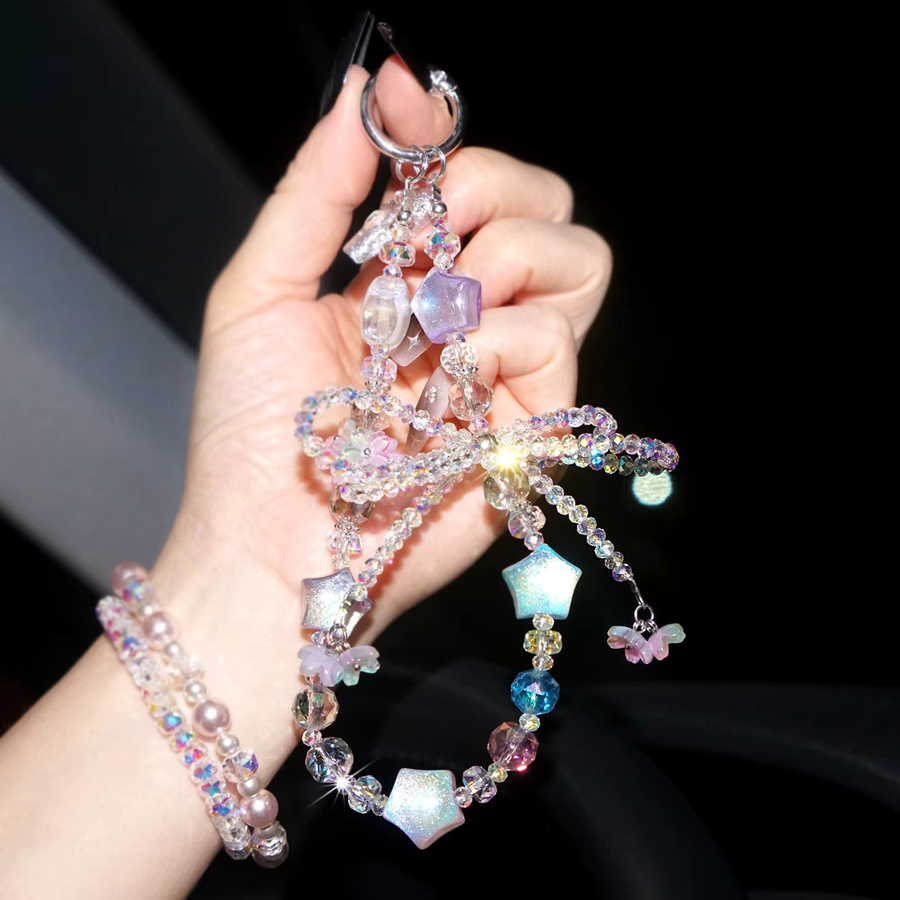 Handykette Kristall, Sternenhimmel, Unisex - Bild 4