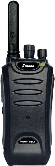 Stabo Freetalk Digi 8 PMR-Handfunkgerät 2er Set in Schwarz - Bild 1