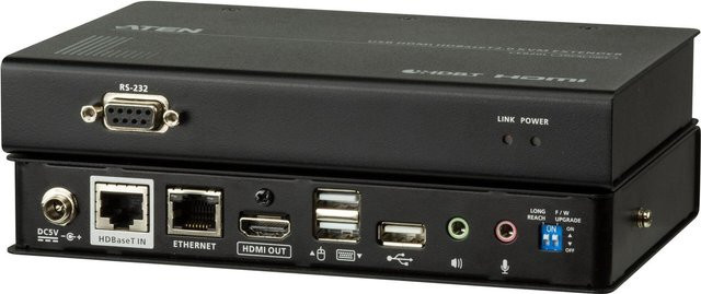 ATEN CE820L-ATA-G HDMI USB Kabel für 4K UHD, 100 m, Schwarz - Bild 1