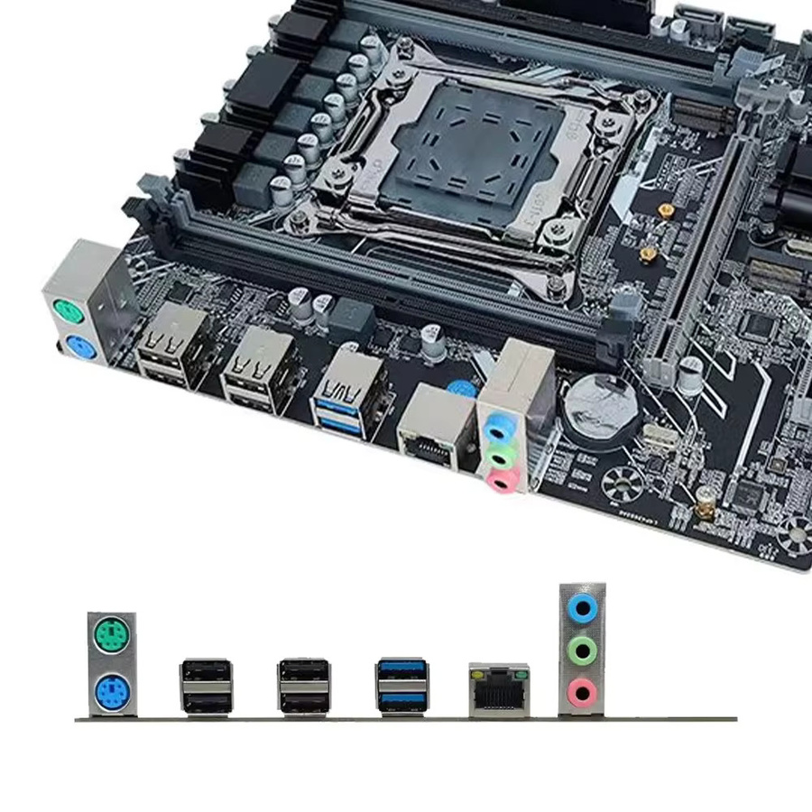 SOYO X99 Motherboard D4 LGA 2011-3 mit M.2-Steckplatz, H81 Chipset, DDR4-Unterstützung, SATA3.0, USB3.0 und PCI16X in Schwarz - Bild 3