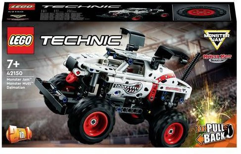 LEGO Technic 42150 Monster Jam Monster Mutt Dalmatian Monster Truck in Schwarz und Weiß