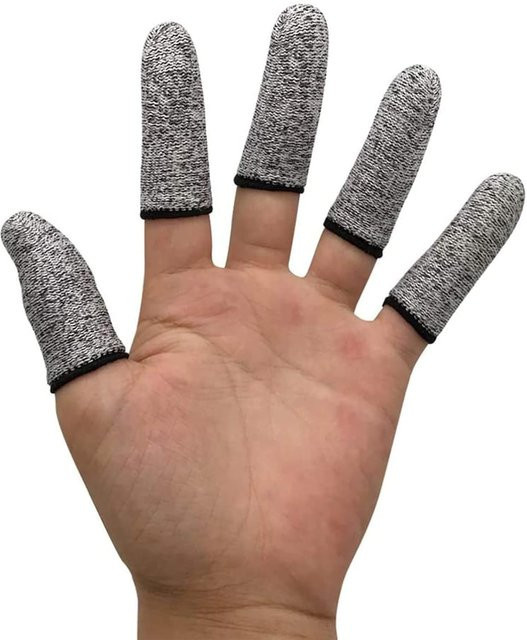 Life Extender Schnittfeste Fingerabdeckungen in Grau - Bild 1