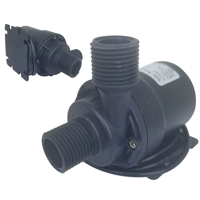 Wasserdichte bürstenlose Tauchpumpe von xmshxltd für Brunnen und Warmwasserbereiter, 1000 l/h, Farbe: Schwarz, DC12V/DC24V - Bild 1