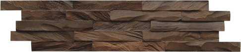 INDO Wandverblender INDO DIAMONDWOOD in Braun, geöltes Holz, Stärke: 2 cm - Bild 1