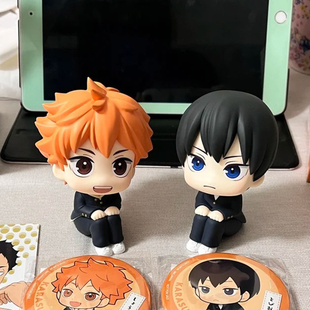 Bandai Haikyuu Shoyo Hinata & Tobio Kageyama, Actionfiguren, Q-Version Look Up - Bild 1