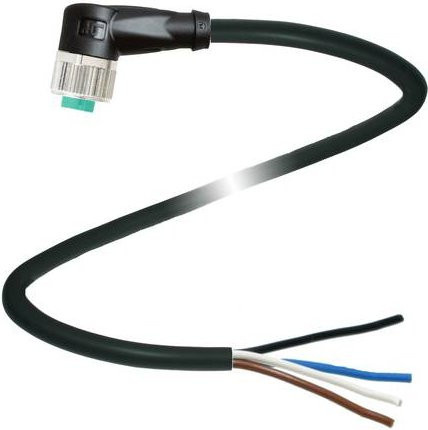 Pepperl+Fuchs 239999-0029 Sensor-Aktor-Steckverbinder konfektioniert, 4-polig, schwarz, Länge: 8 m - Bild 1