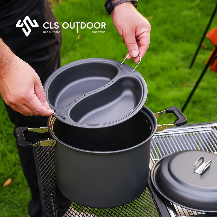 MOUNTAINHIKER CLS 6L Multifunktionaler Tragbarer Dampfgarer mit Dampfkompartiment für Outdoor und Camping - Bild 3