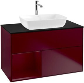 V&B Waschtischunterschrank Finion 100 in Lackausführung, B/T/H: 100 x 50,1 x 50,1 cm - Bild 1