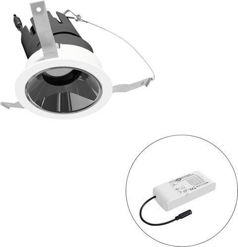 EVN LED-Deckenstrahler F01R11AM0630L24D in Weiß, rund und verstellbar - Bild 1