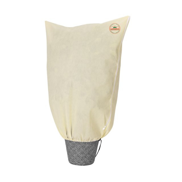 Pflanzenschutzhaube in Beige mit den Maßen B: 1,2 m x H: 1,8 m - Bild 1