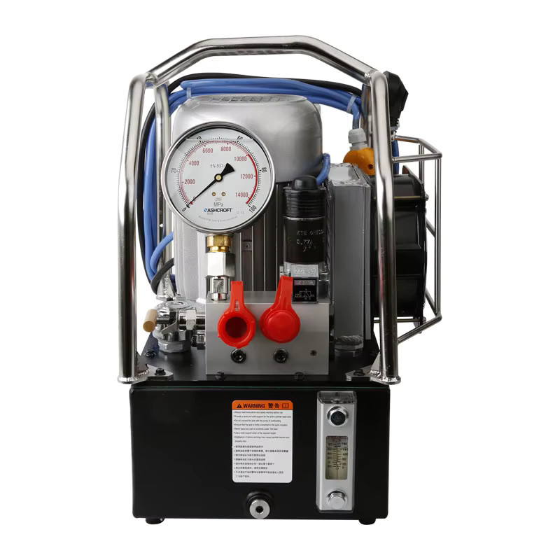 SOV Industrielle elektrische hydraulische Zylinderpumpe als elektrische Kolbenpumpe in Silber - Bild 2