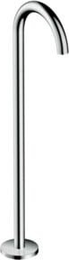 Hansgrohe Axor Uno Boden-Wanneneinlauf Fertigmontageset in gebürstetem Nickel - Bild 1