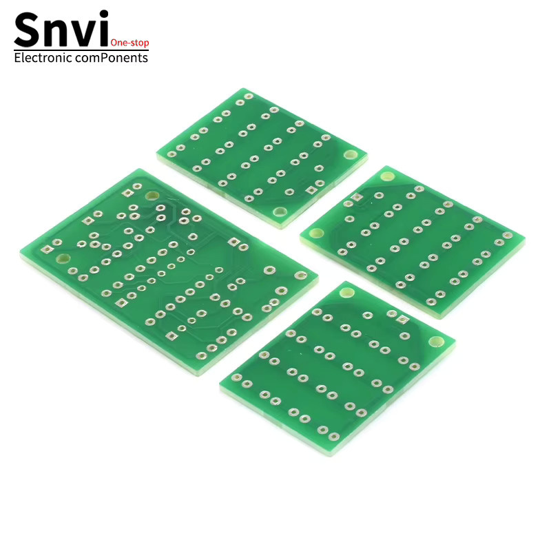 Snvi CD4017 NE555 LED Stroboskop-Licht-Set DIY Elektronik-Bausatz in Rot, Weiß und Blau - Bild 2