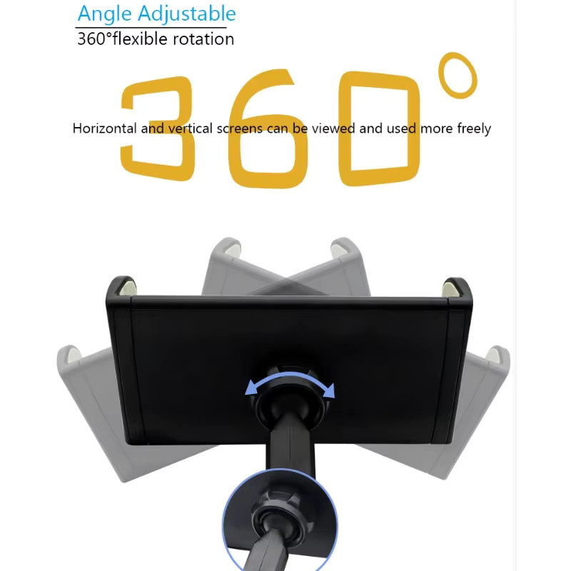 DJI Tablet Halter Clip in Schwarz für Fernbedienungen der DJI Mini 2/3 Pro/SE, Mavic 2/Pro, Air 2/2S und Mavic Mini Drohnen Zubehör - Bild 3
