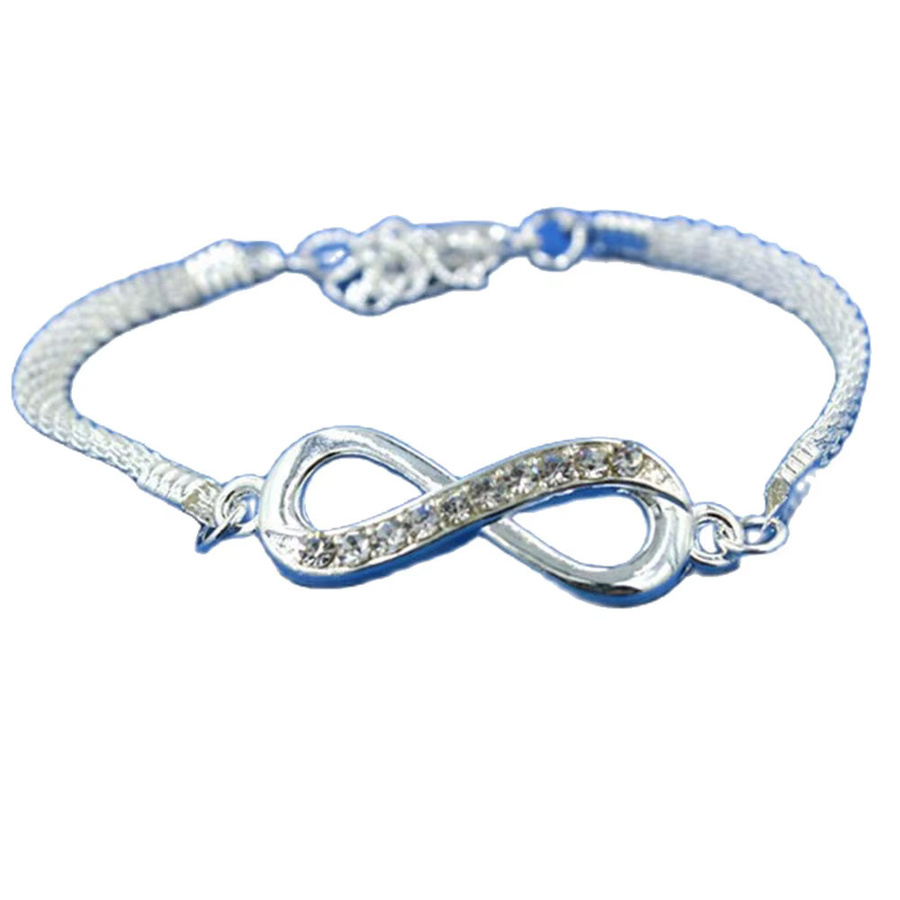SUMENG Unendlichkeitsarmband, Strass, Damen - Bild 3