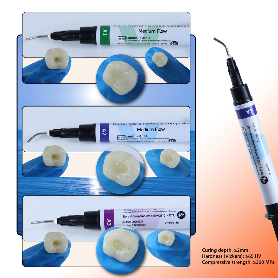 DRDENT Dental Resin Light-Curable Flowable Composite Resin - Bild 3