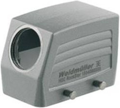 Weidmüller Steckergehäuse HDC 10B TSBU 1PG21G 1654090000 aus Edelstahl in Grau - Bild 1