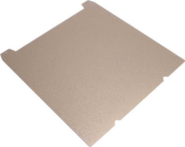 DIYelecs Doppelseitige PEI Bauplatte für Ender 3 V3, Gold und Beige, Mattes PEI Pulver, Breite: 23,5 cm, Tiefe: 23,5 cm - Bild 1