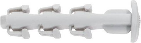 Fischer SF plus SD 40 Steckdübel aus Nylon in Weiß, Durchmesser: 6 mm, 100 Stück - Bild 1